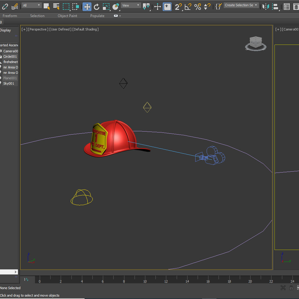 Fireman helmet 3D model_15