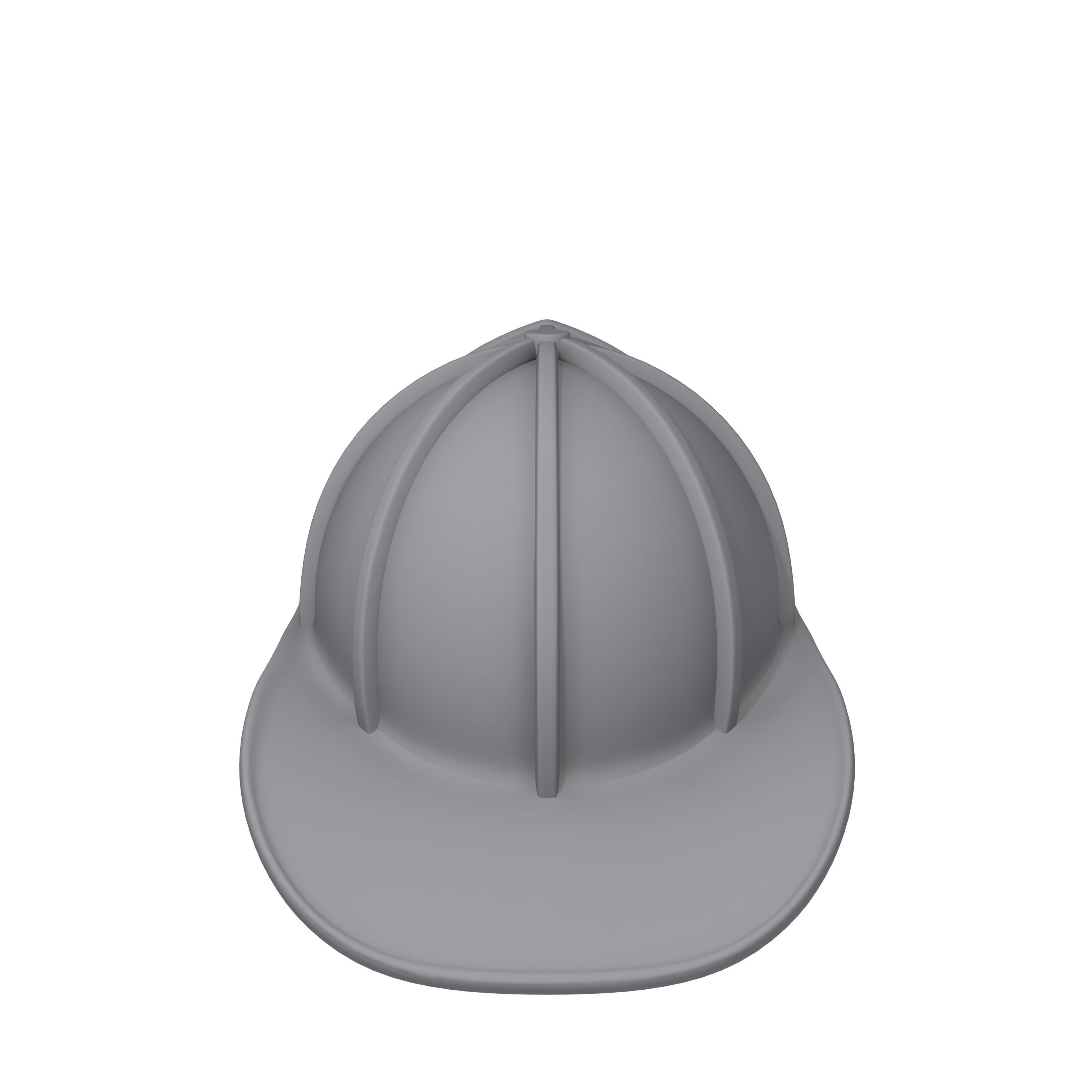 Fireman helmet 3D model_11