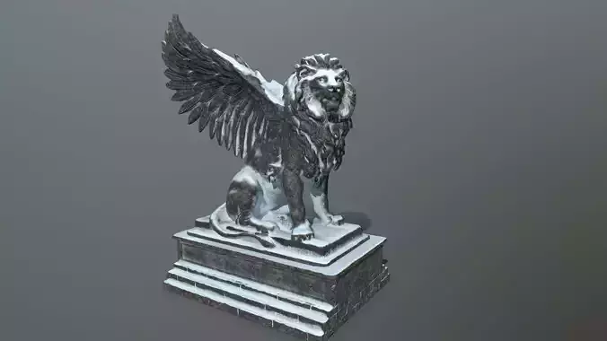 lion statue 
