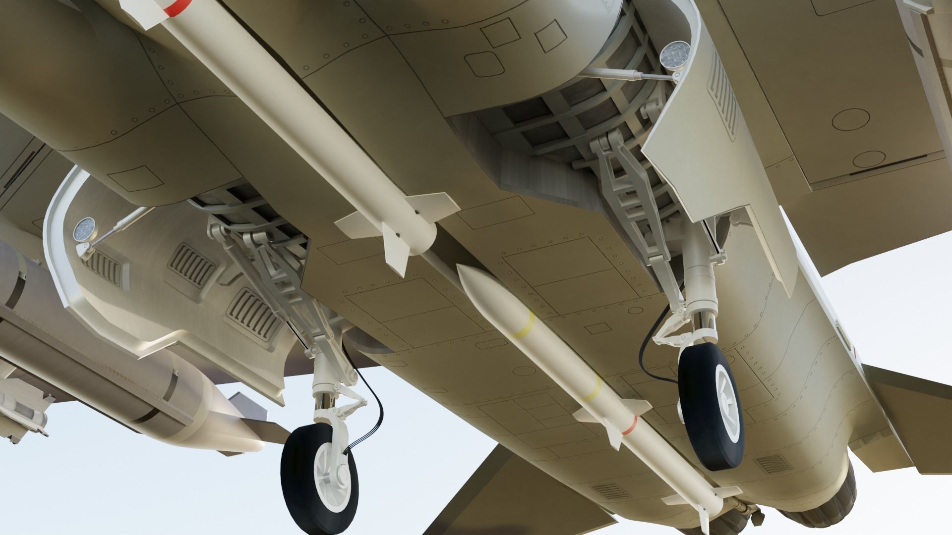 AIDC F-CK-1 Fighter  Taiwan 3D model_30