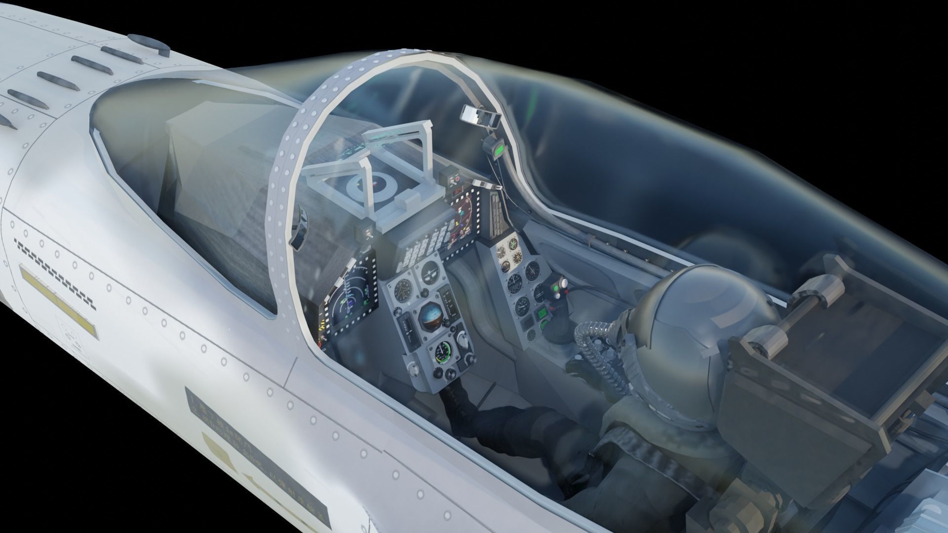 AIDC F-CK-1 Fighter  Taiwan 3D model_27