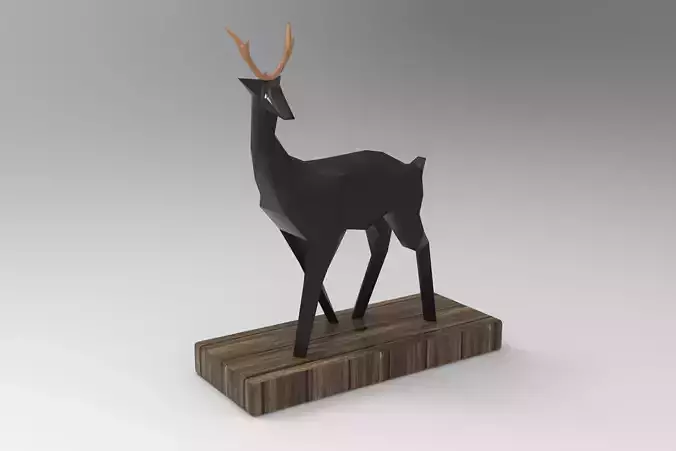 Decoration Deer Sculpture