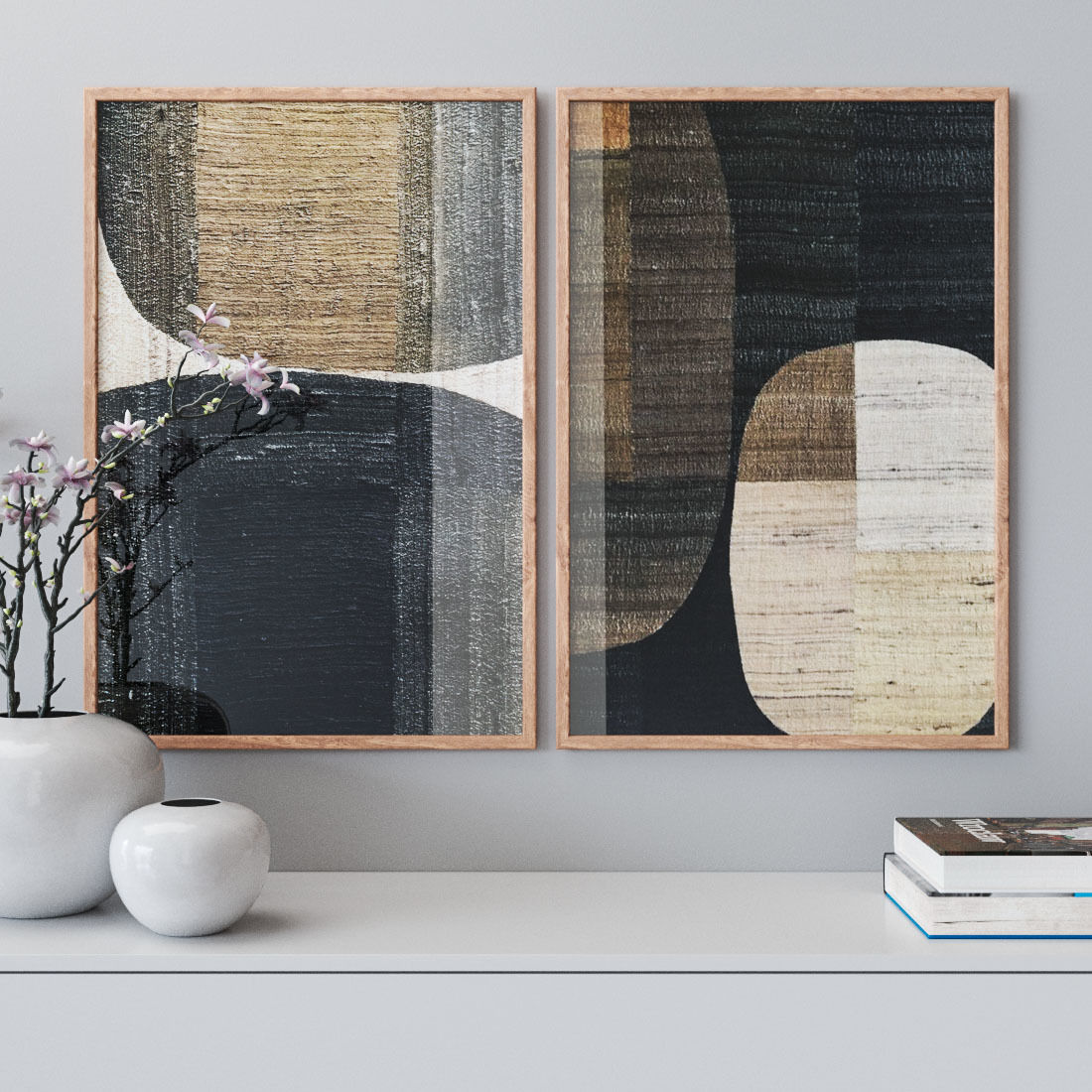 Photo Frames Set  191 3D model_1