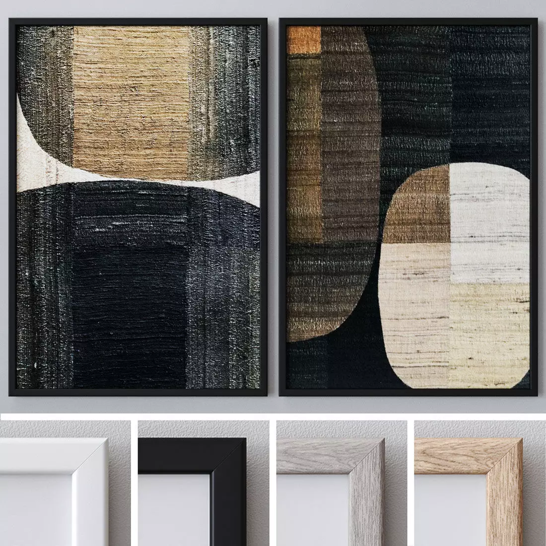 Photo Frames Set  191 3D model_0