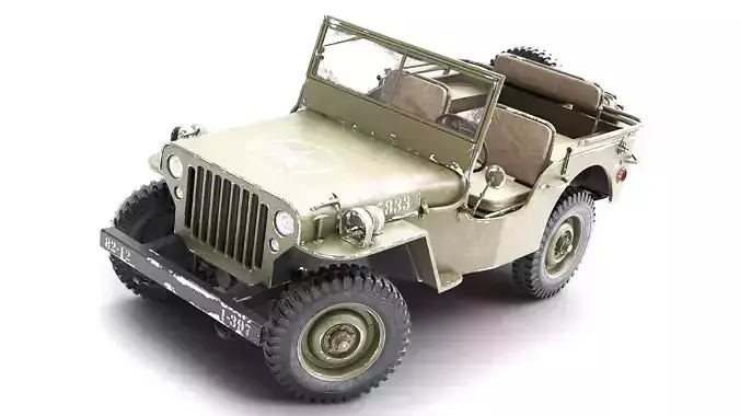 Willys military jeep