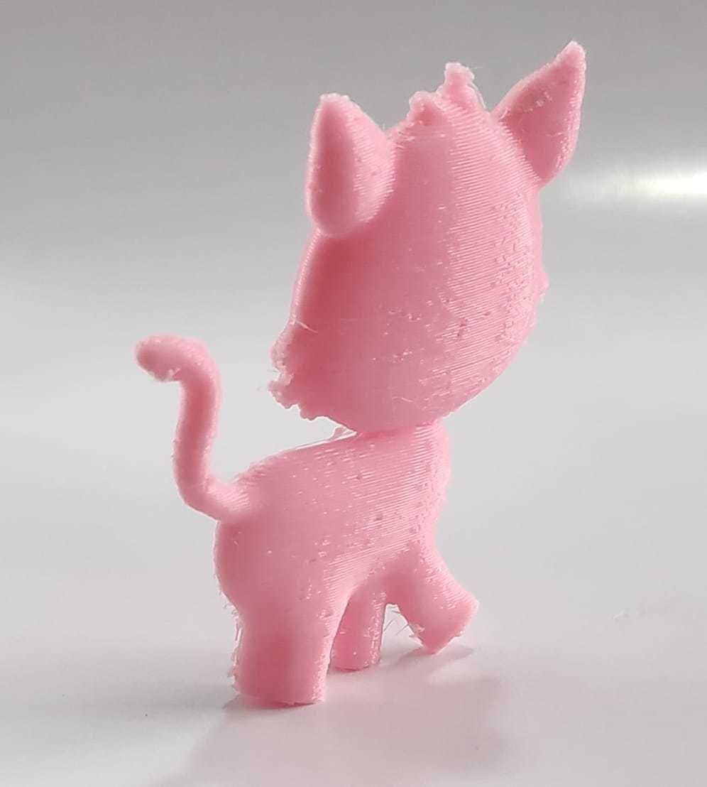Cat Flat 3D print model_6