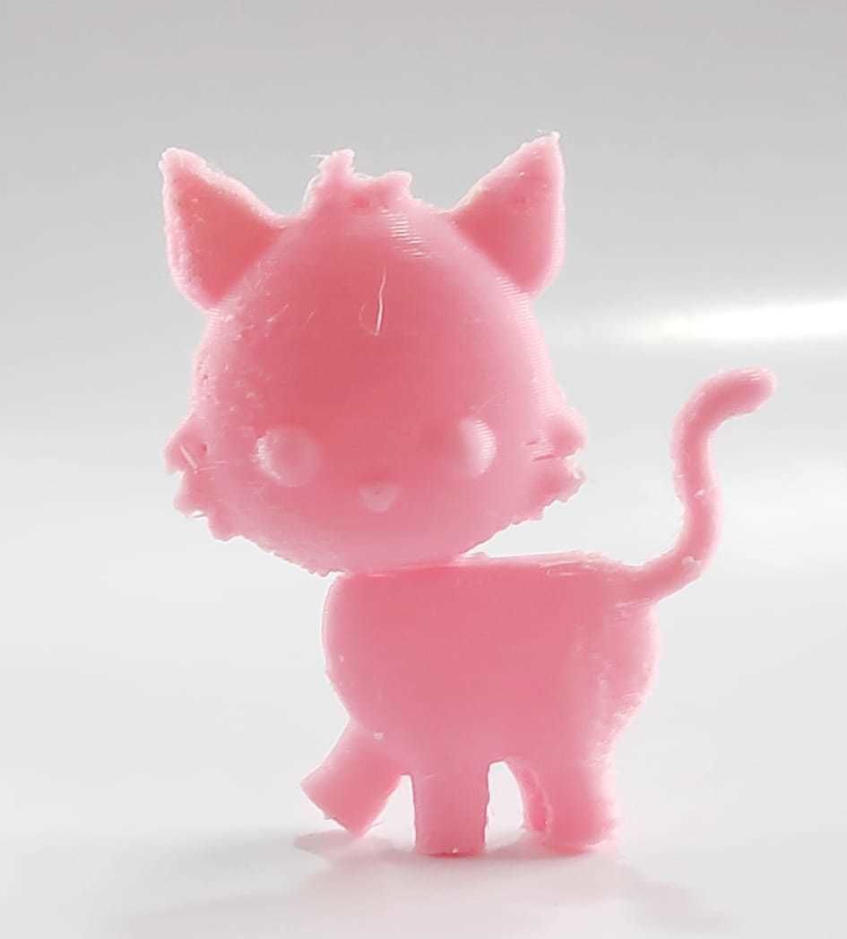 Cat Flat 3D print model_2