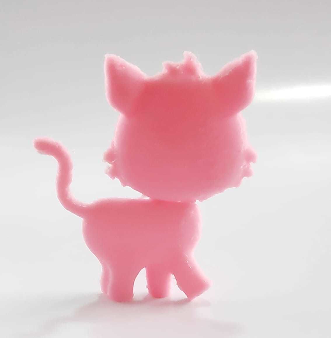 Cat Flat 3D print model_4