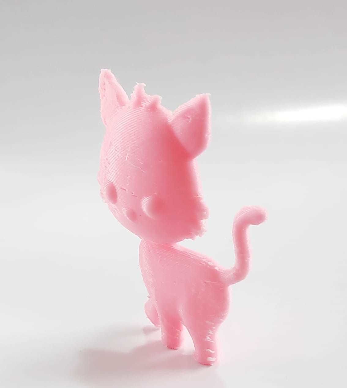 Cat Flat 3D print model_3