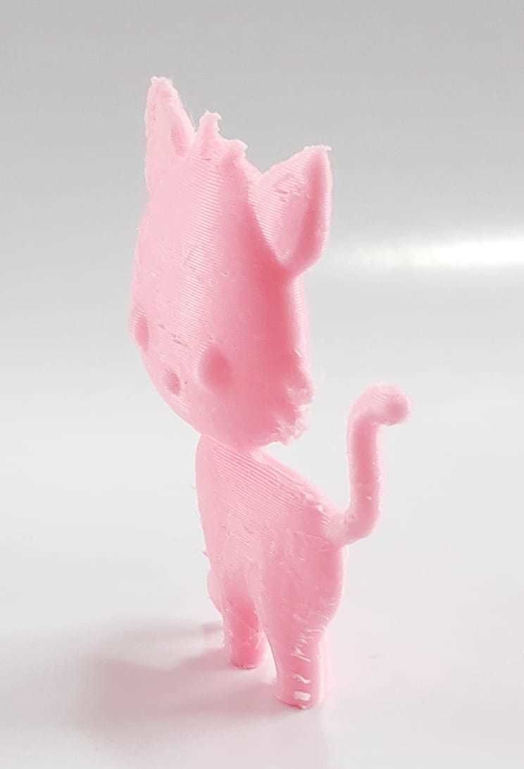 Cat Flat 3D print model_8