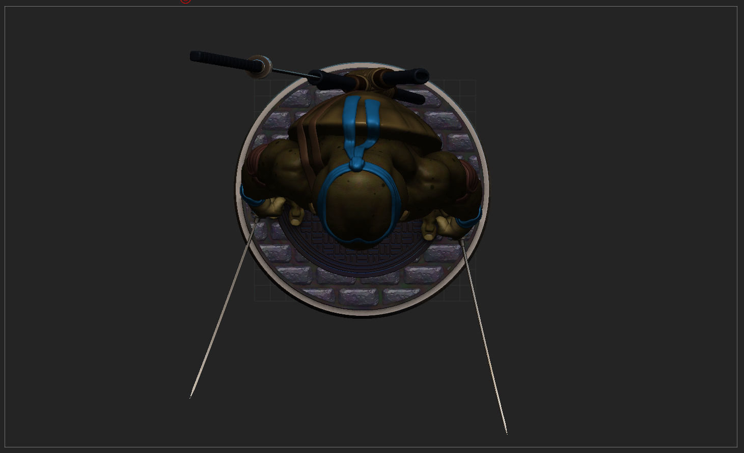 TORTUGAS NINJAS 1990 - TMNT - LEONARDO 3D print model_21