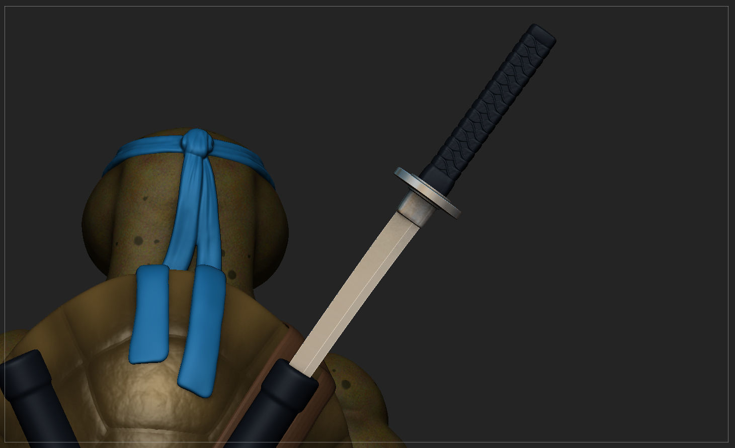 TORTUGAS NINJAS 1990 - TMNT - LEONARDO 3D print model_24