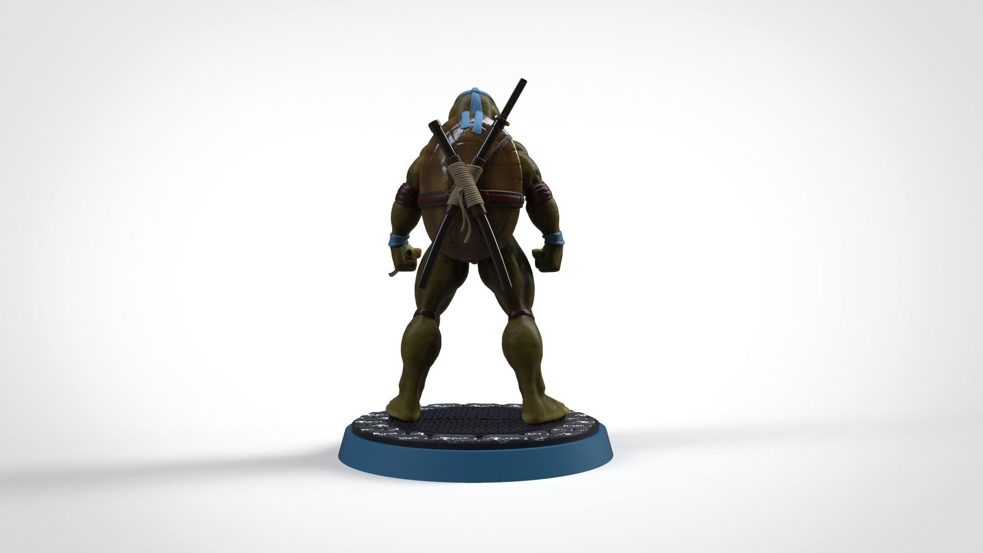 TORTUGAS NINJAS 1990 - TMNT - LEONARDO 3D print model_3