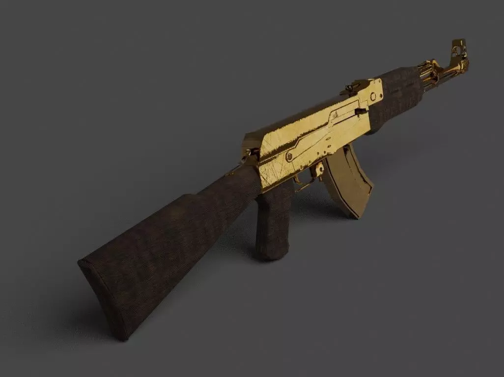 Free AK-47 Free low-poly 3D model