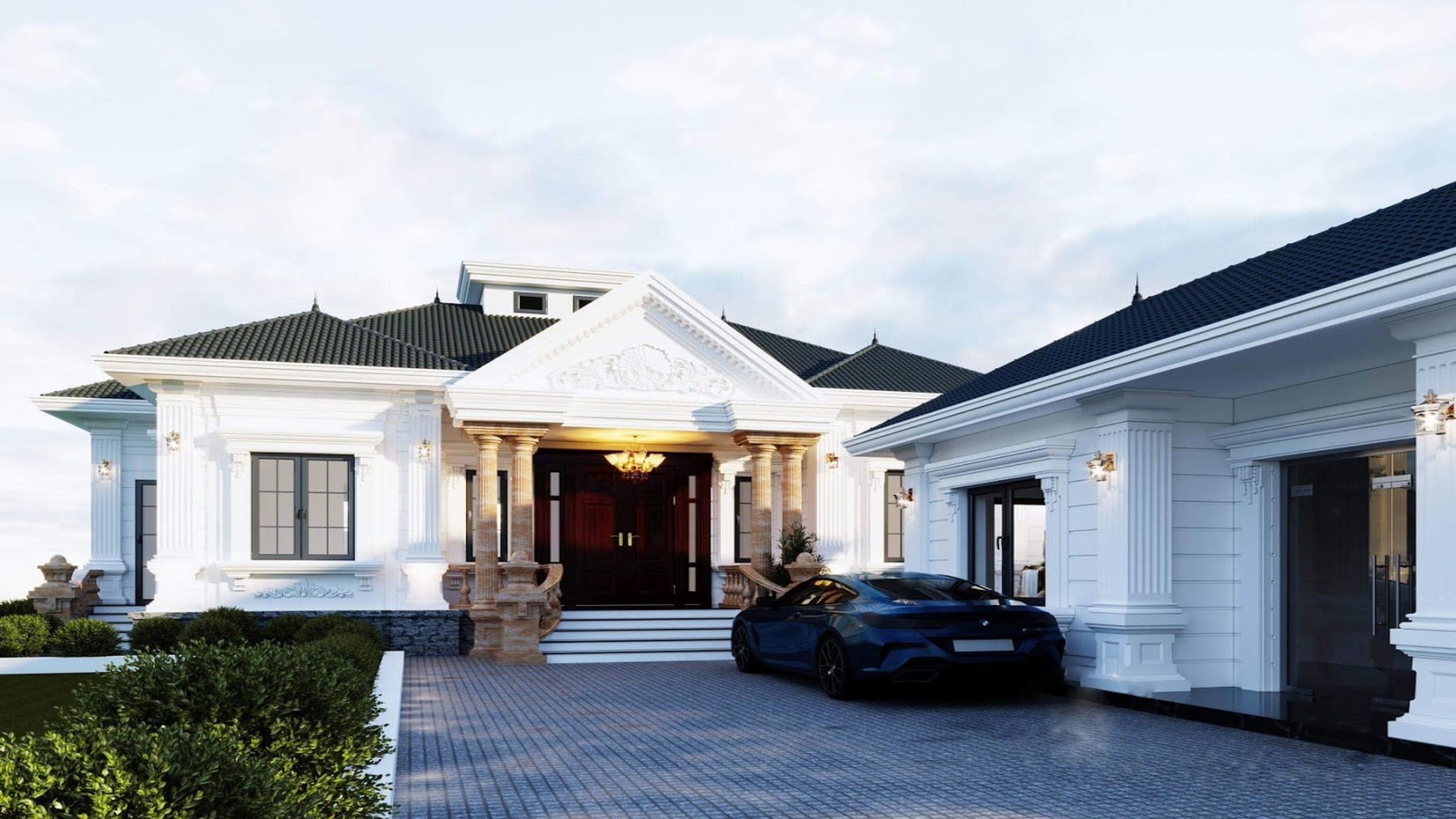 classic exterior design 3D model_1