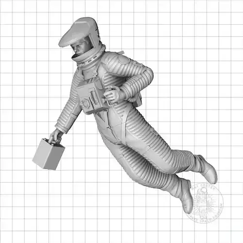 Floating  Astronaut - 2001 A Space Odyssey  3D print model