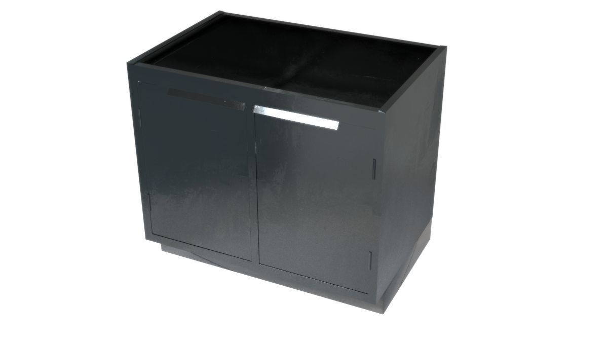 Medical Cabinet 3D Model Low-poly 3D model_3