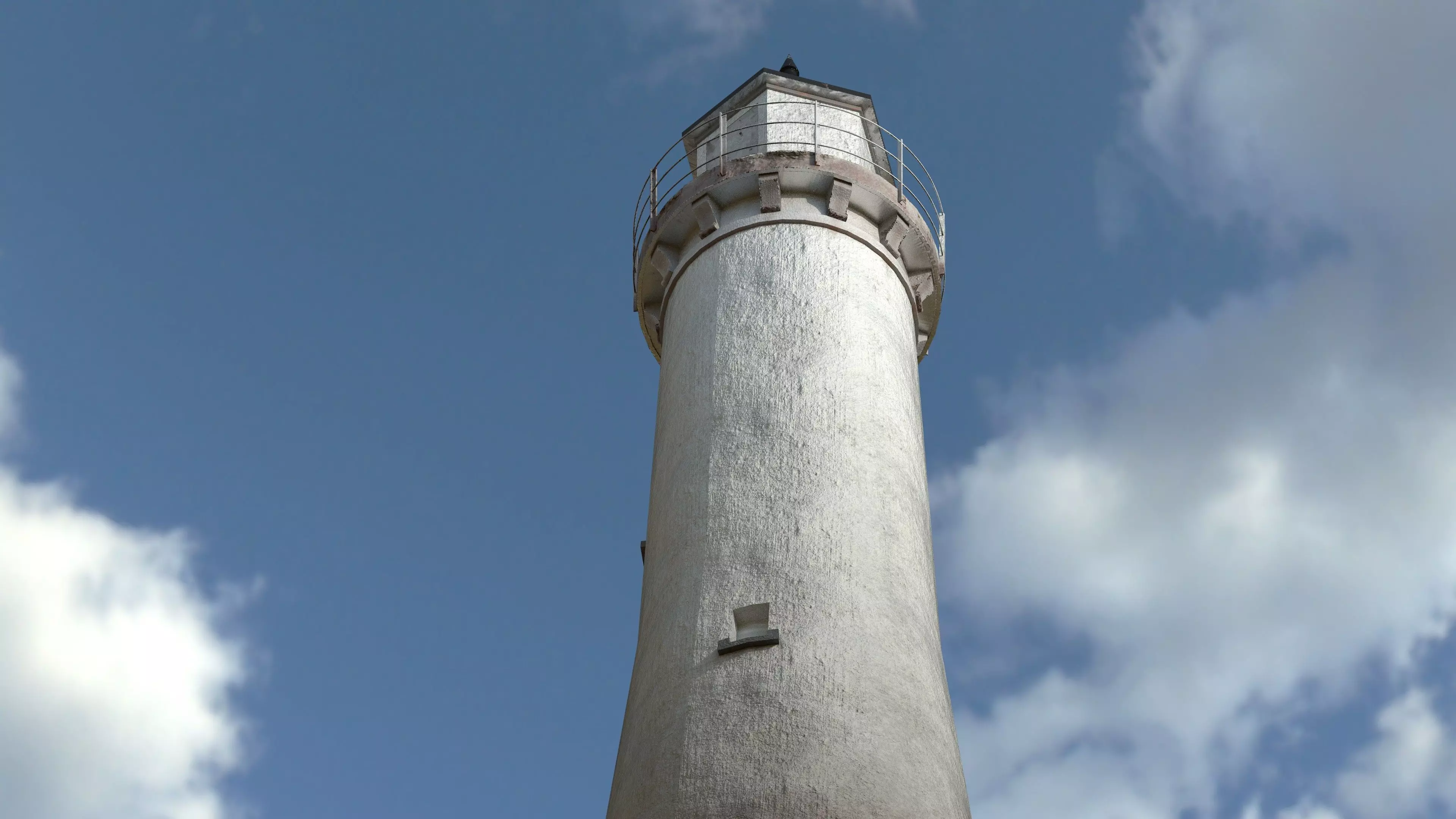 Stumholmen lighthouse 8K Low-poly 3D model_0