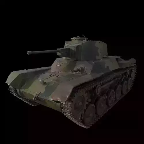 Japanese Tanks 3D model