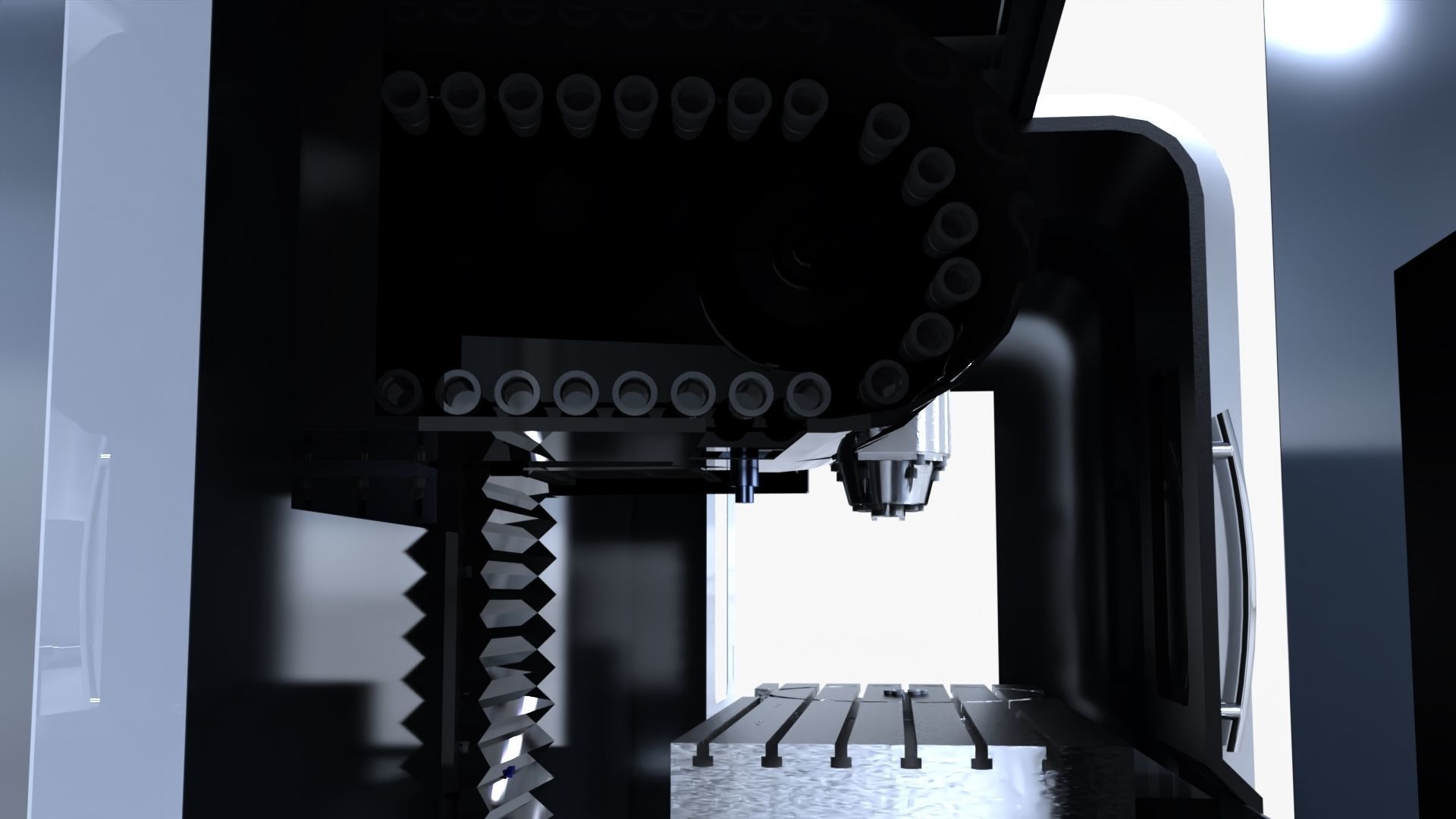 Vertical Turning Machine VMX60SRT 3D model_6