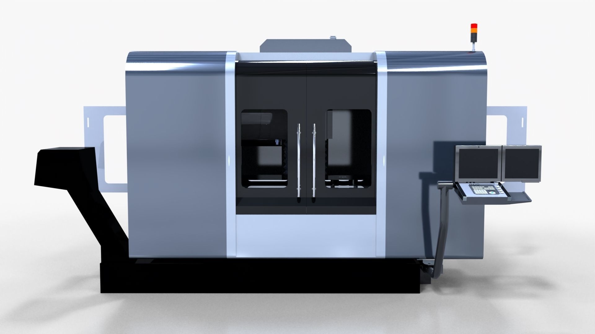 Vertical Turning Machine VMX60SRT 3D model_1