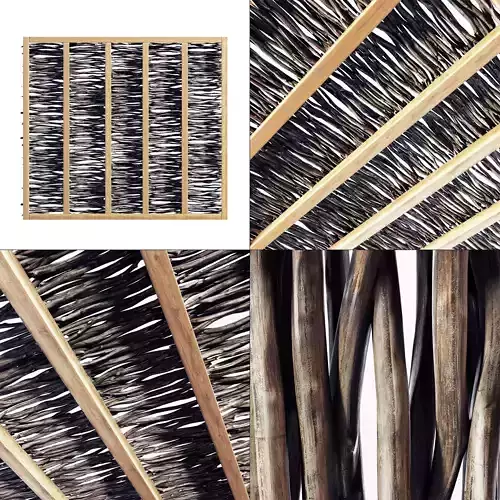 Ceiling wood old sang branch n1