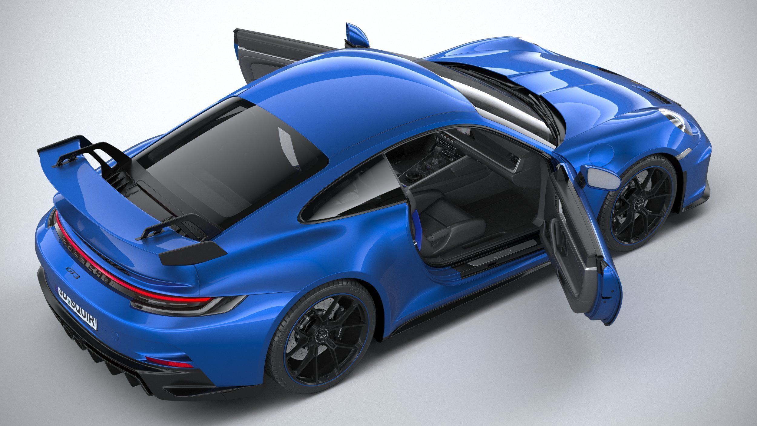 Porsche 911 GT3 2022 3D model_23