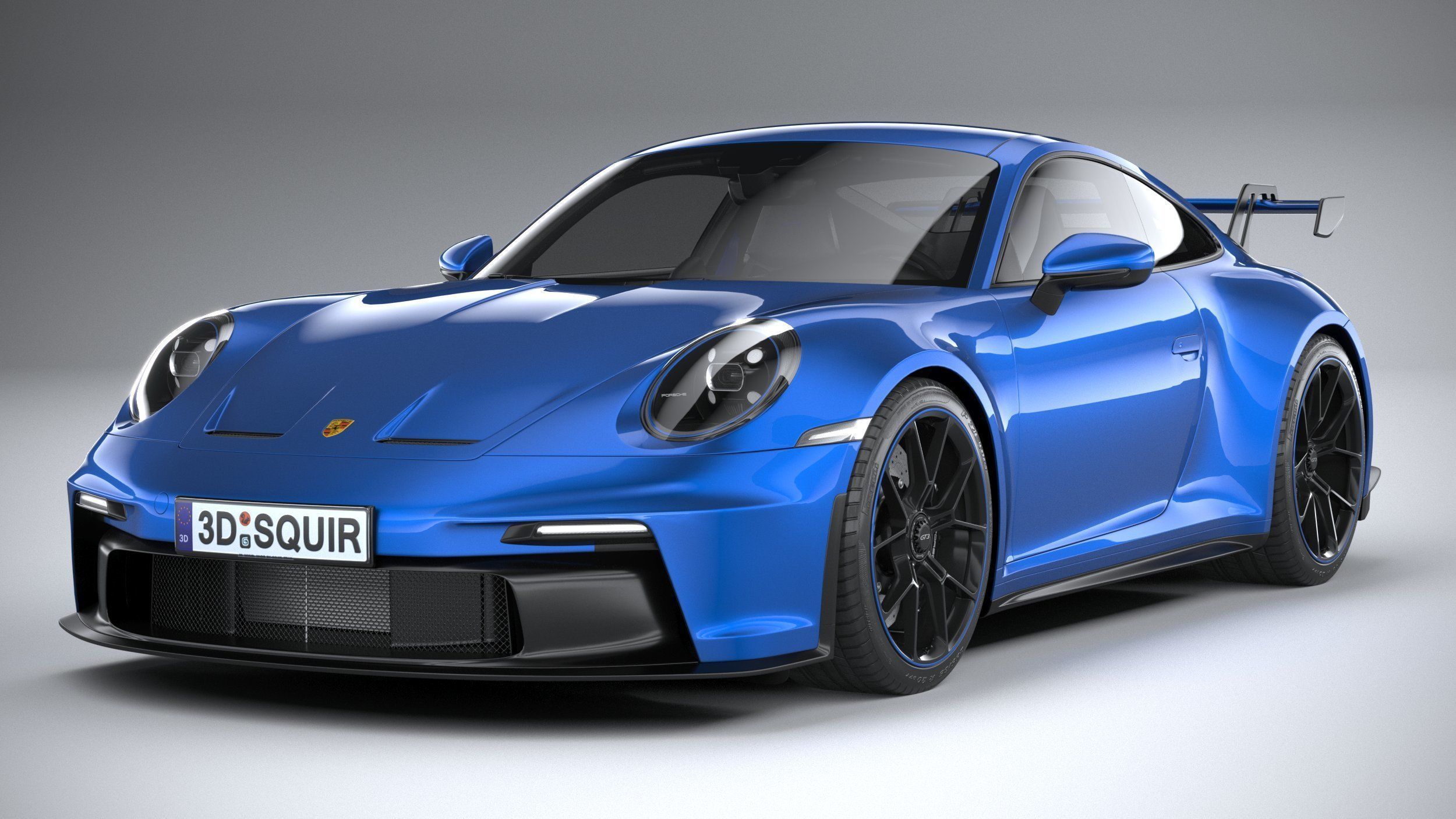 Porsche 911 GT3 2022 3D model_2