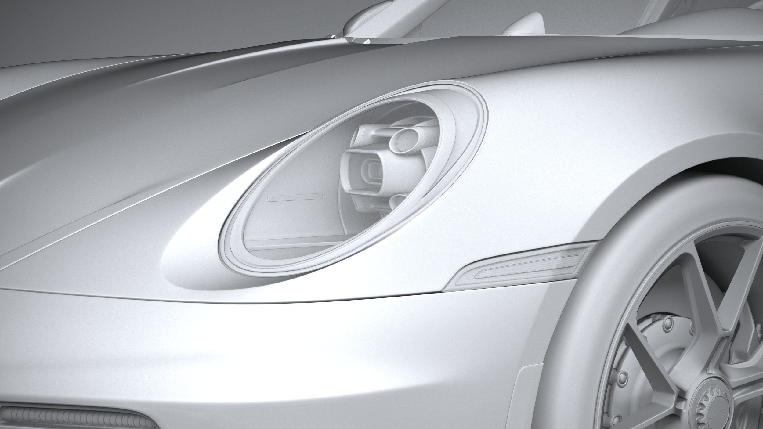 Porsche 911 GT3 2022 3D model_30