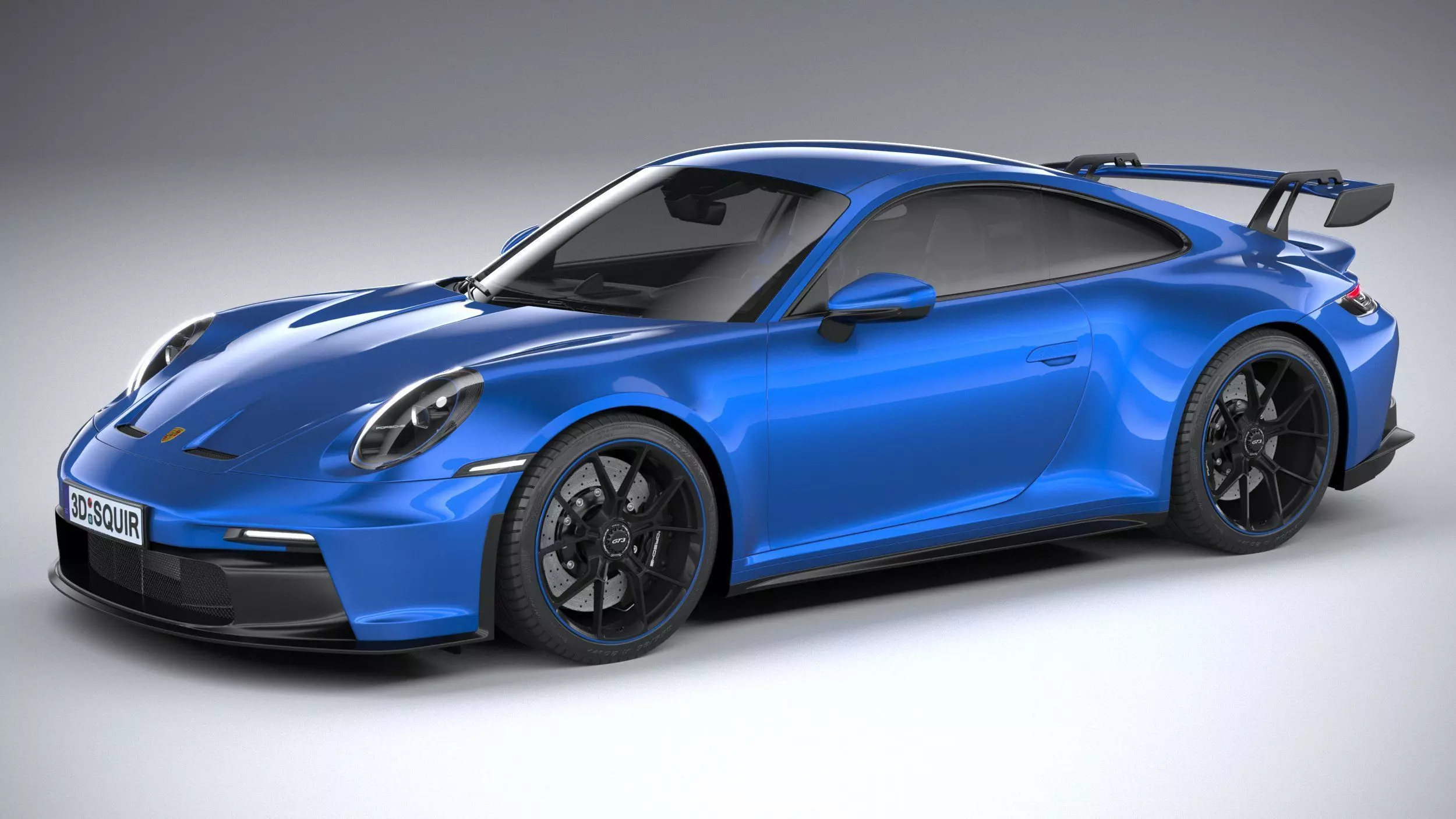 Porsche 911 GT3 2022 3D model_0