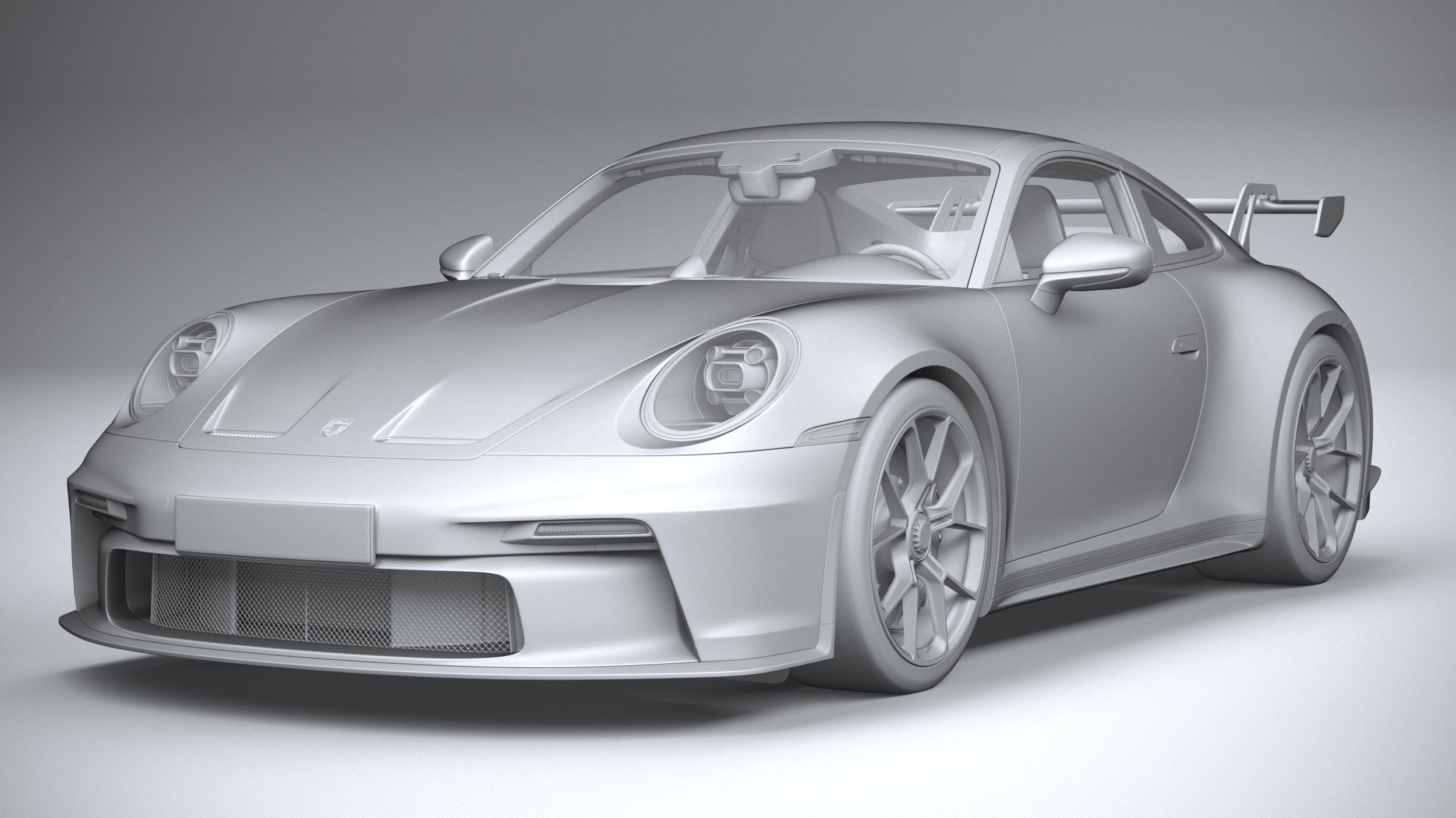 Porsche 911 GT3 2022 3D model_27