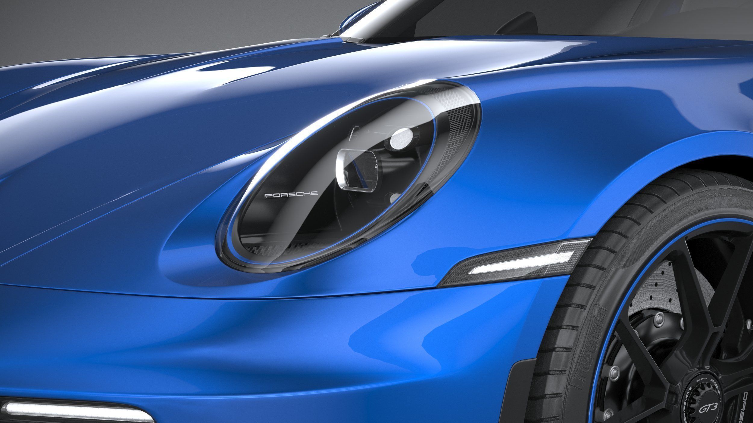 Porsche 911 GT3 2022 3D model_14