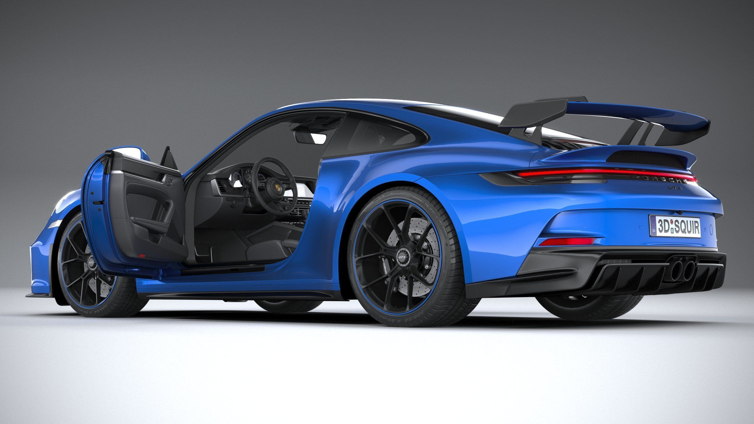 Porsche 911 GT3 2022 3D model_21