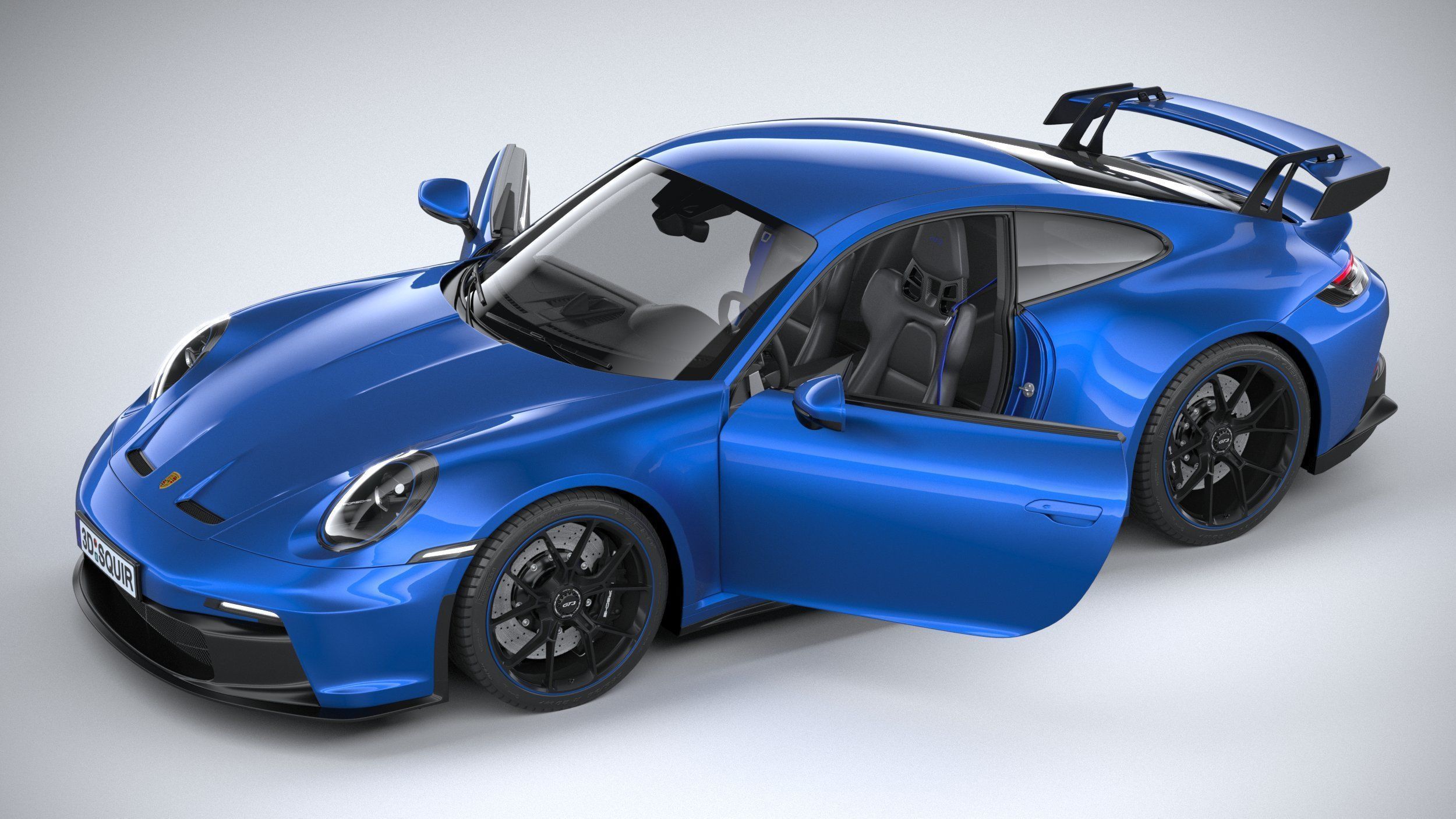 Porsche 911 GT3 2022 3D model_22