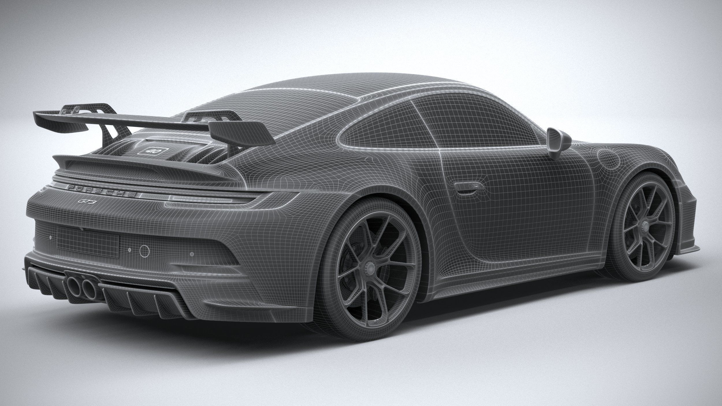 Porsche 911 GT3 2022 3D model_38