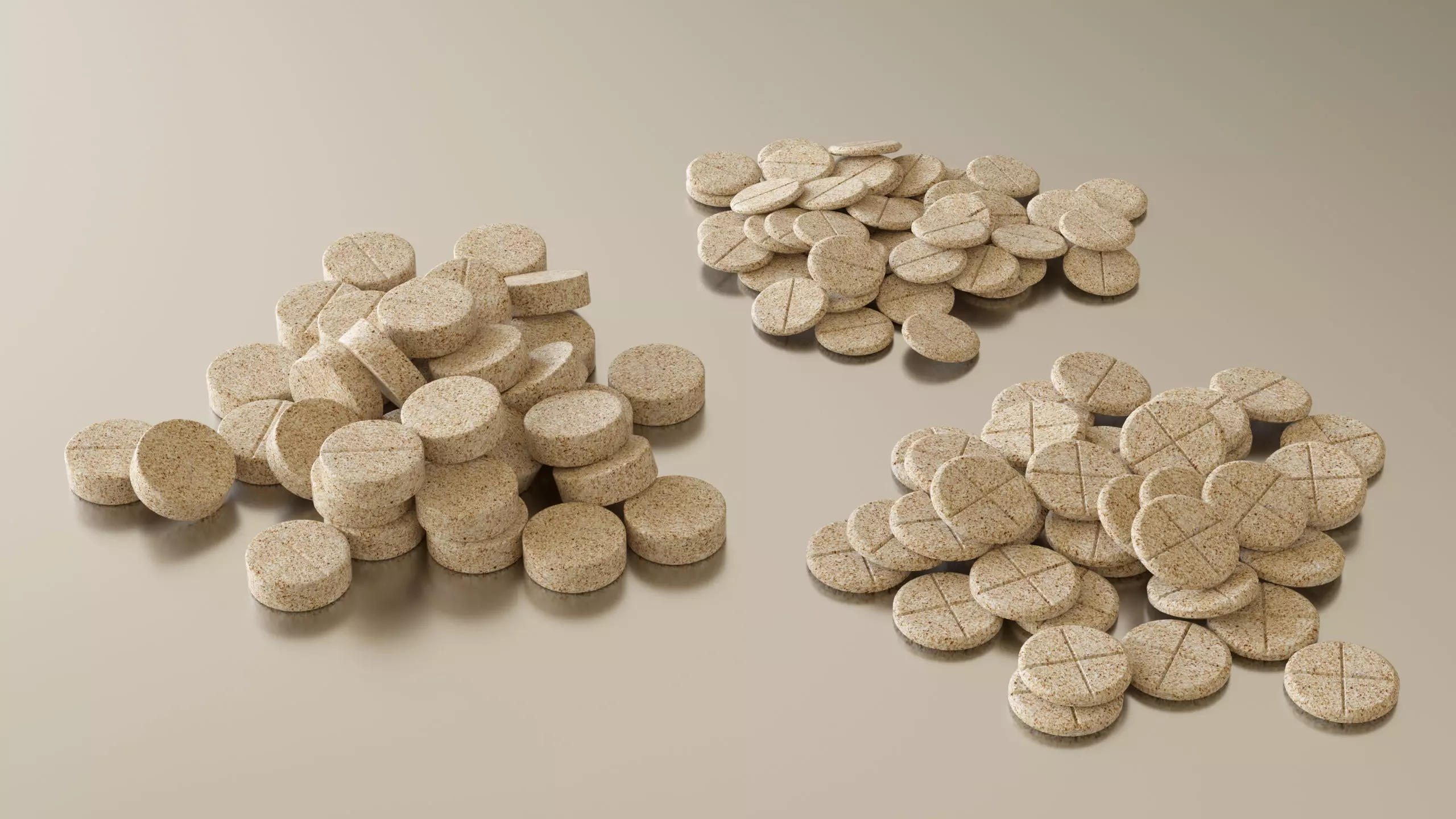 Bunch of pills 3D model