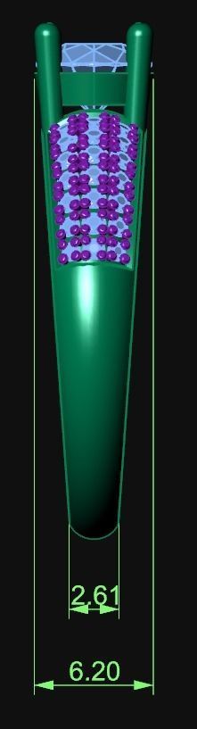 Diamond Jewelry Female Ring 3D print model 3D print model_6