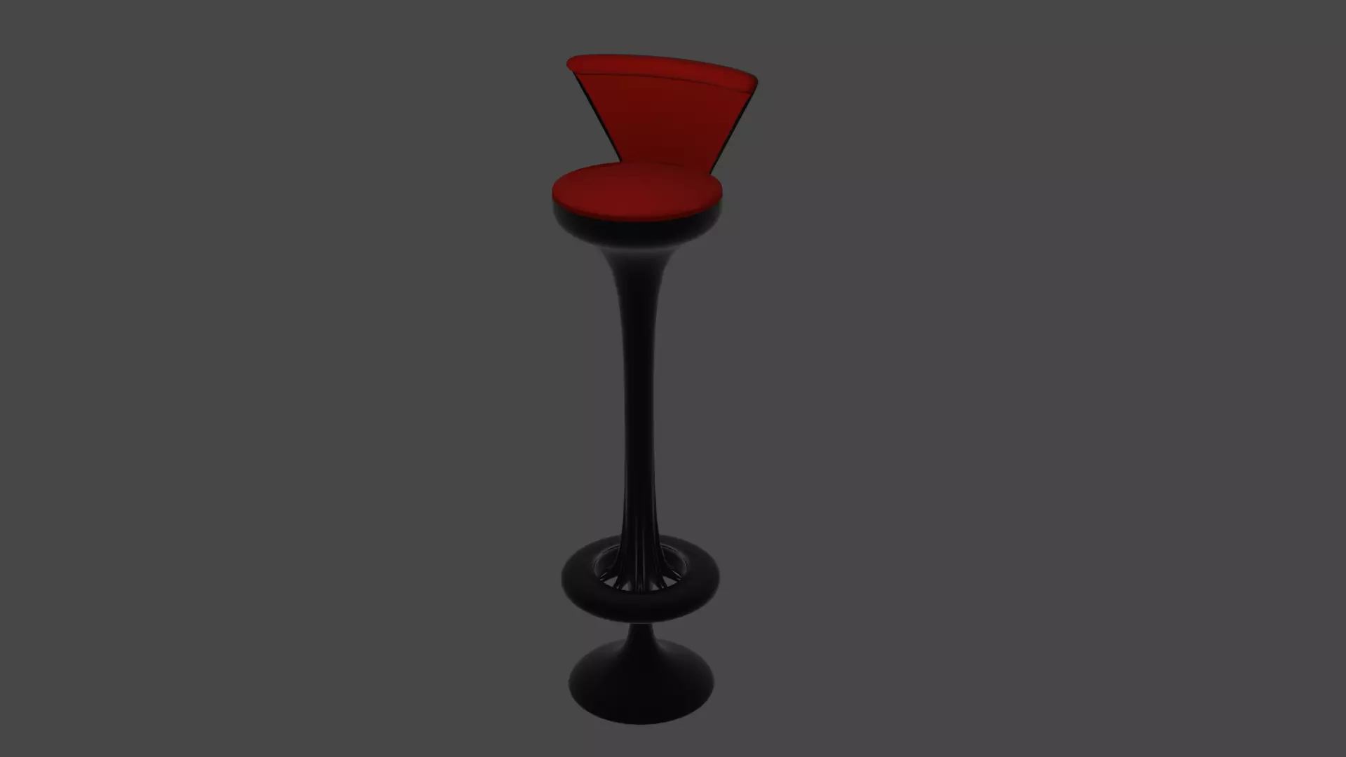 Bar Stool 3D model_0