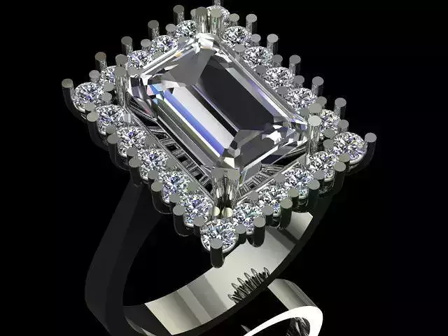 Luxury Diamond Wedding Ring