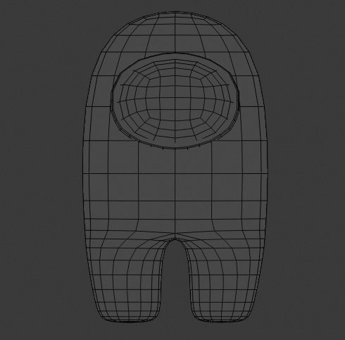 Among Us - Colors Pack Low-poly 3D model_2