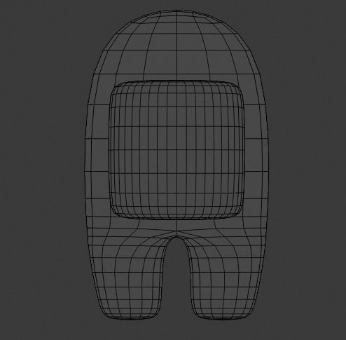 Among Us - Colors Pack Low-poly 3D model_3