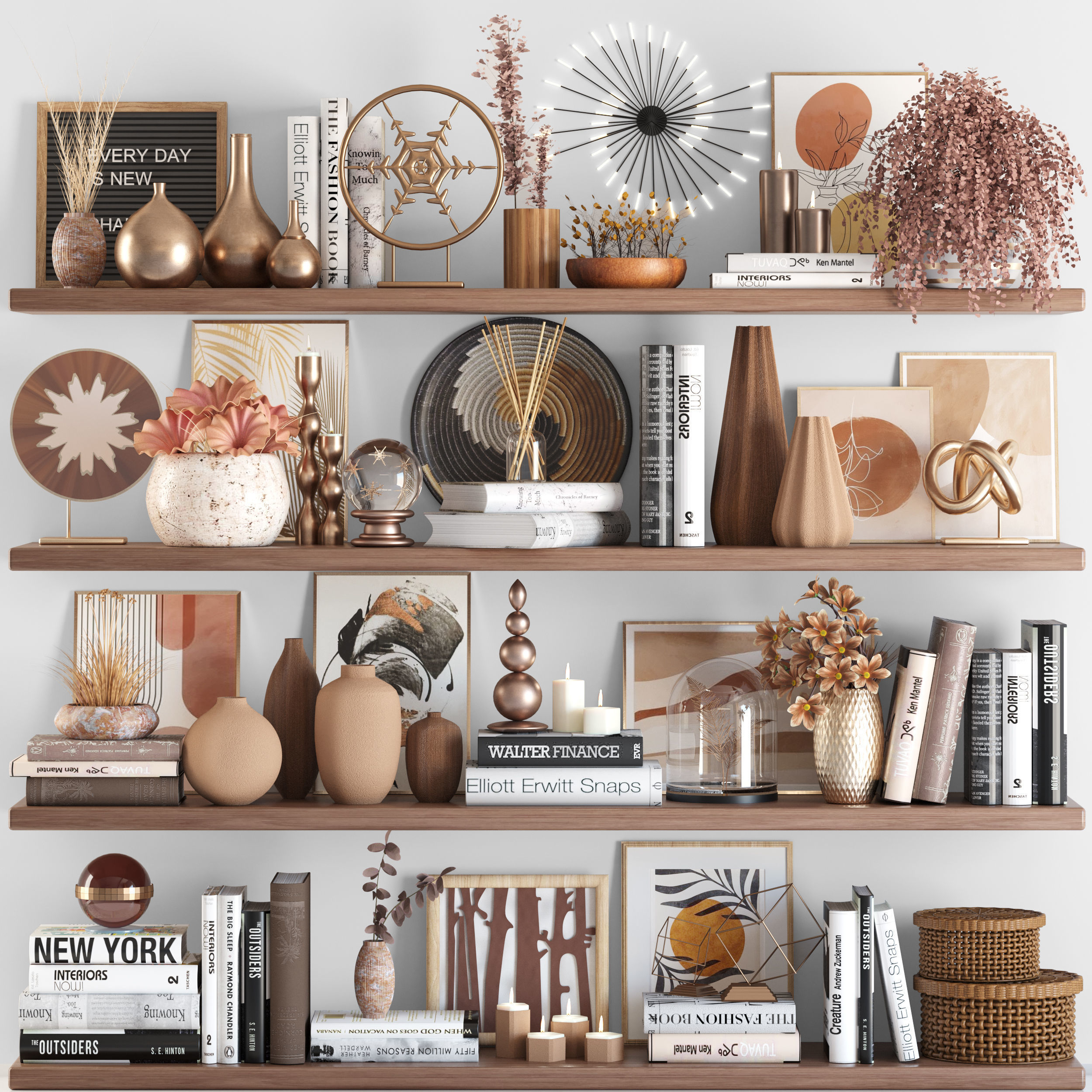 decorative set16 3D model_4