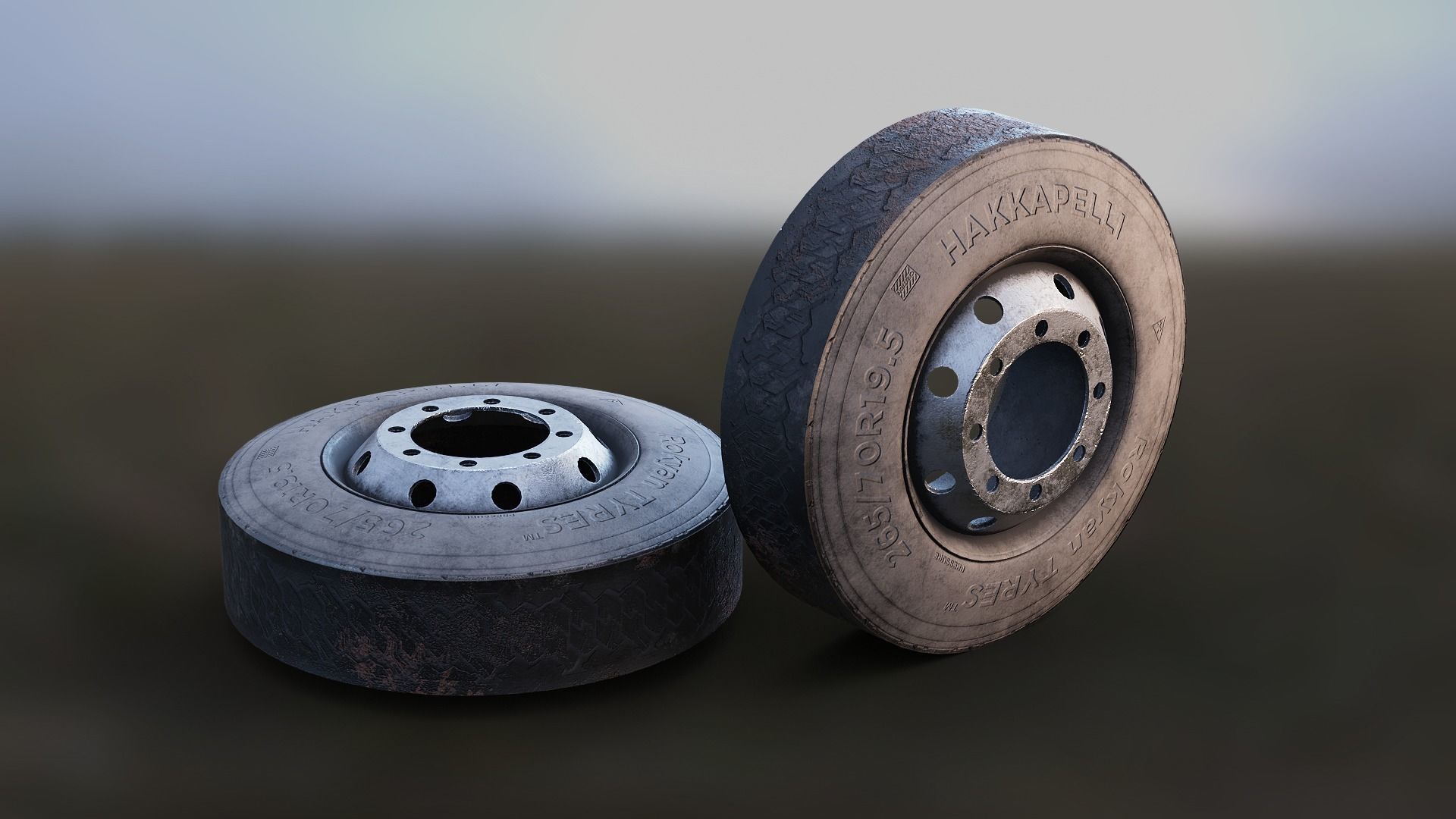 Military Base - Blender Full Scene Low-poly 3D model_25