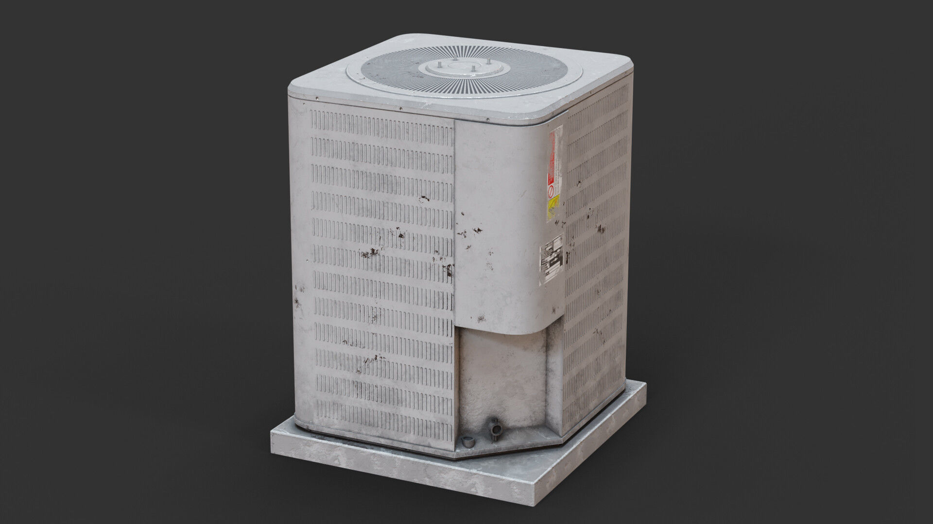 Military Base - Blender Full Scene Low-poly 3D model_17