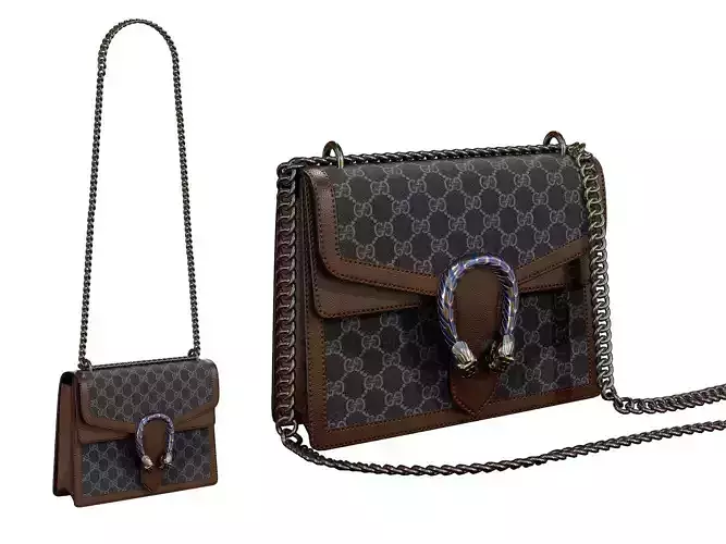Gucci Dionysus GG Bag Classic Brown Dark