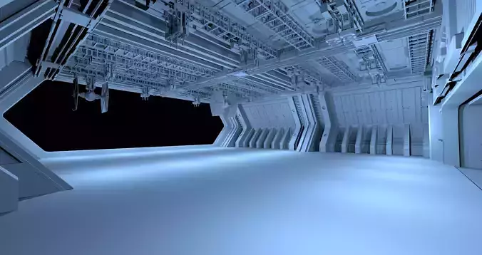 Star Wars Destroyer Hangar Free 3D model