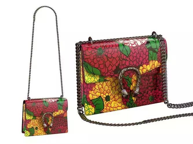 Gucci Dionysus GG Bag Flowers Dark