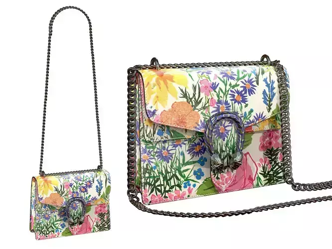 Gucci Dionysus GG Bag Flowers Light