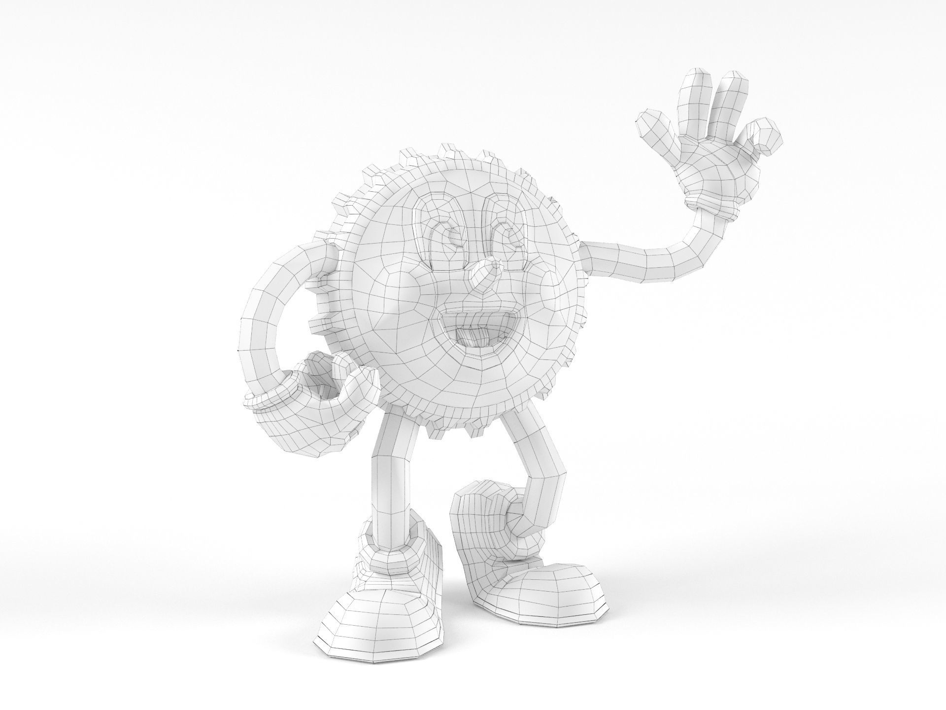 Cappy mascot of Nuka Cola 3D print model_5