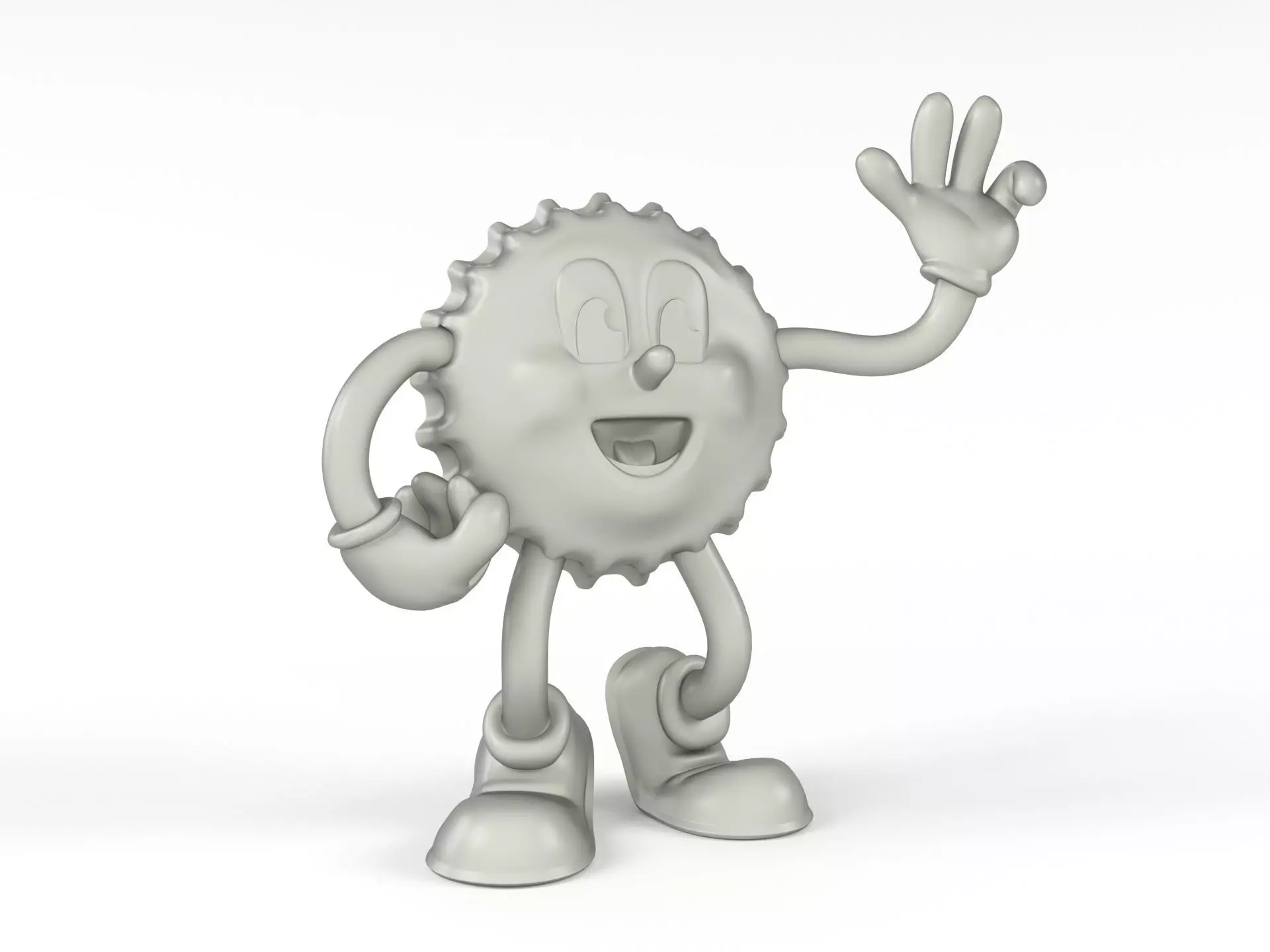 Cappy mascot of Nuka Cola 3D print model_0